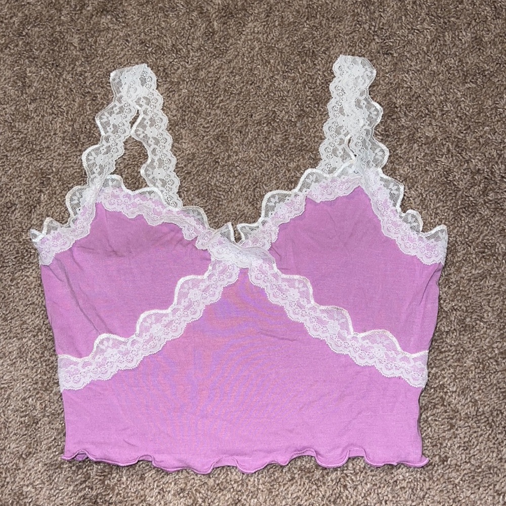 90s style cropped tank